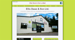 Desktop Screenshot of ellisdawe.co.uk